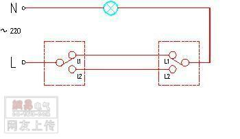 開(kāi)關(guān)接線圖