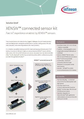 XENSIV? connected ensor kit 解決方案簡介