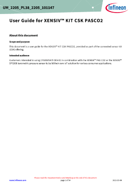 用戶指南 - XENSIV? KIT CSK BGT60TR13C