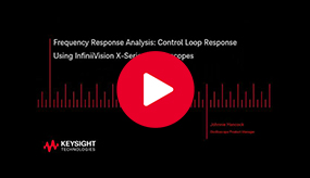 視頻演示：頻響分析 - 控制環路響應（波特圖）測試