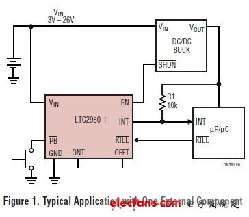 按鍵開關(guān)控制器簡化系統(tǒng)設(shè)計
