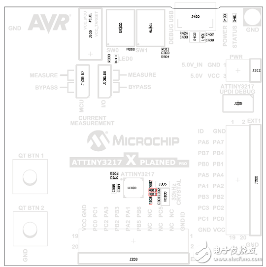 [原創(chuàng)] Microchip ATtiny32(16)17 8位tinyAVR MCU開(kāi)發(fā)方案
